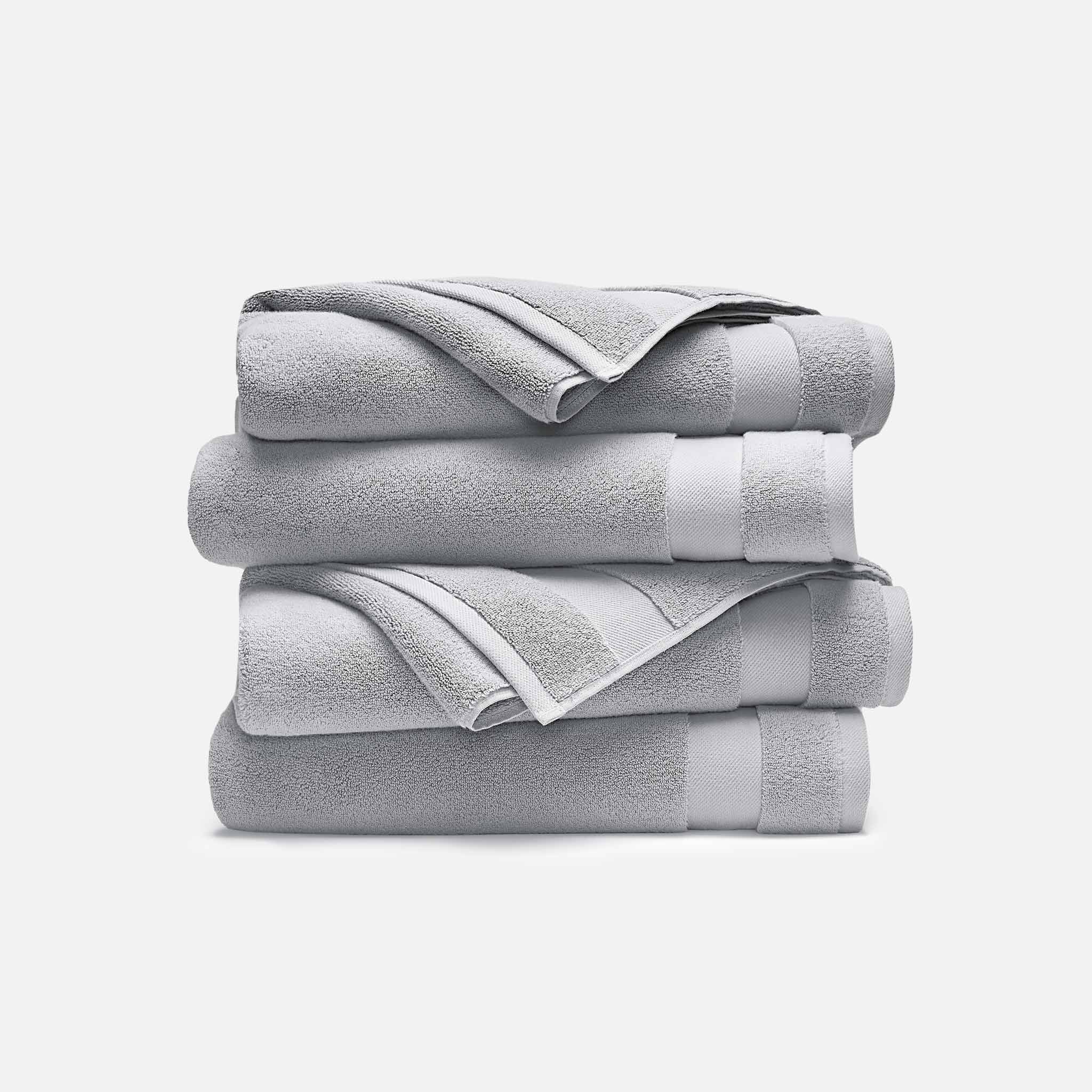 Super-Plush Set of 4 Bath Towel Bundle