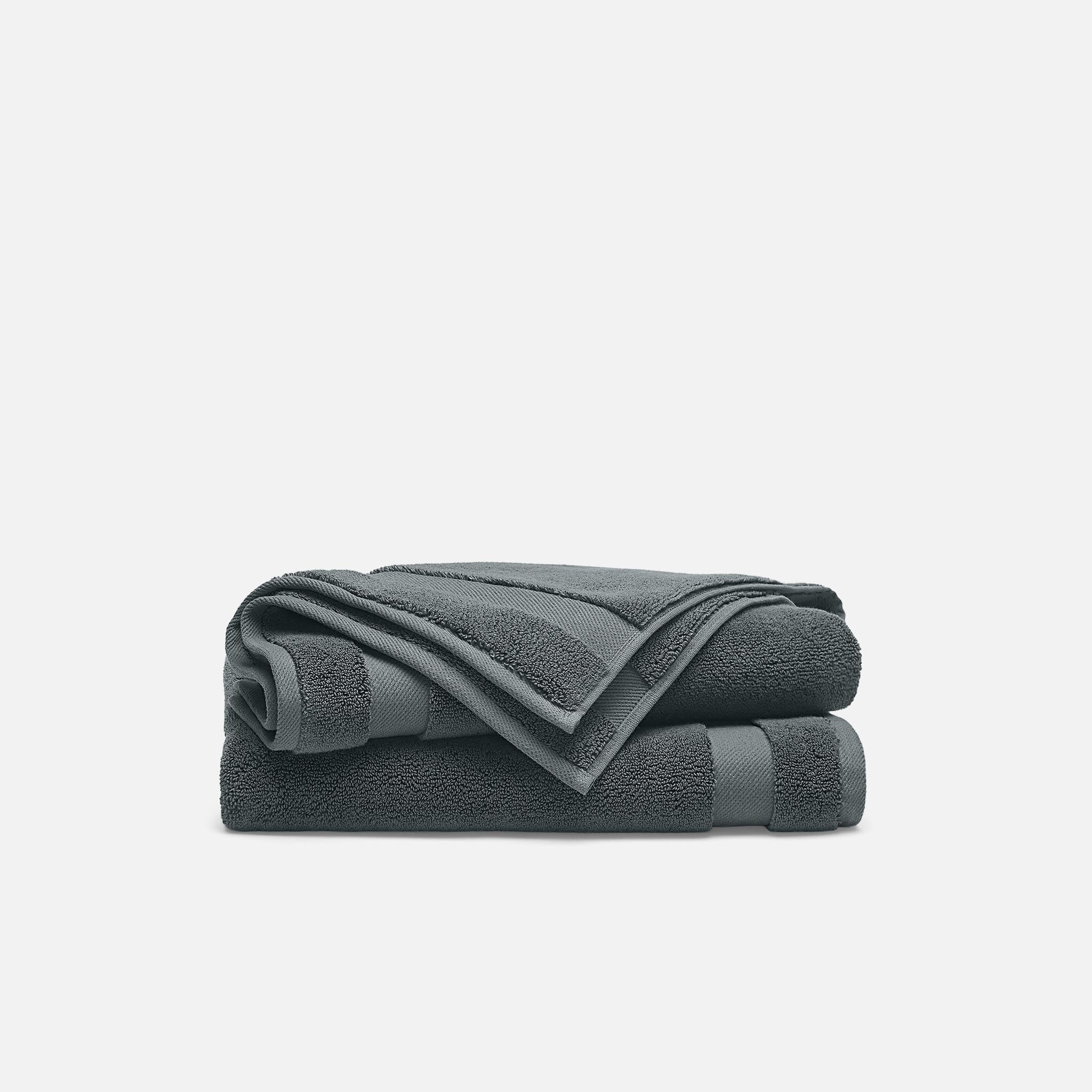 Super-Plush Turkish Cotton Hand Towels Set of 2