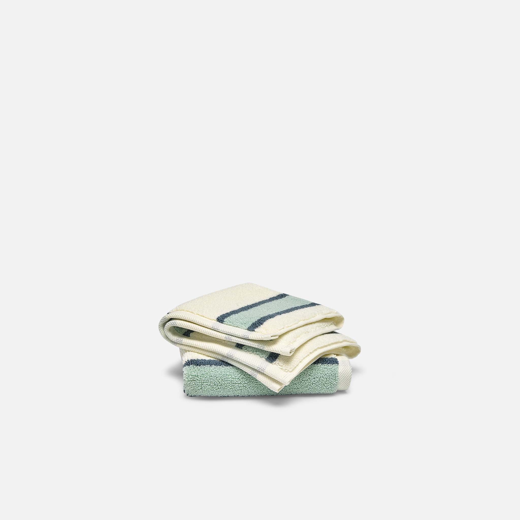 Super-Plush Turkish Cotton Washcloths Set of 2