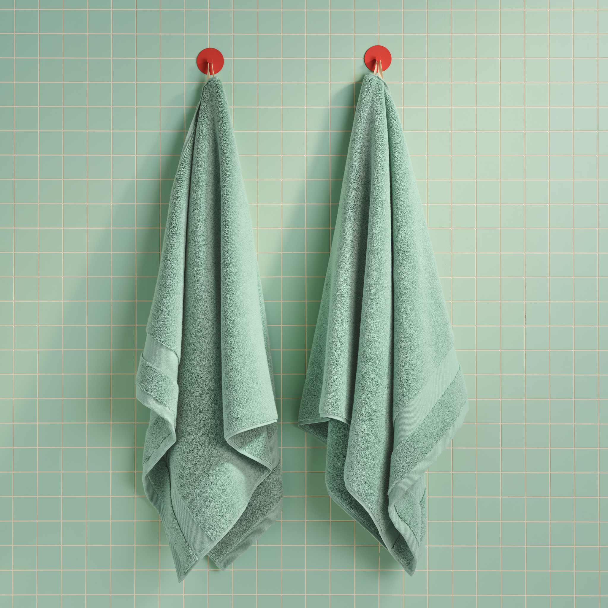 Super-Plush Turkish Cotton Bath Towels Set of 2