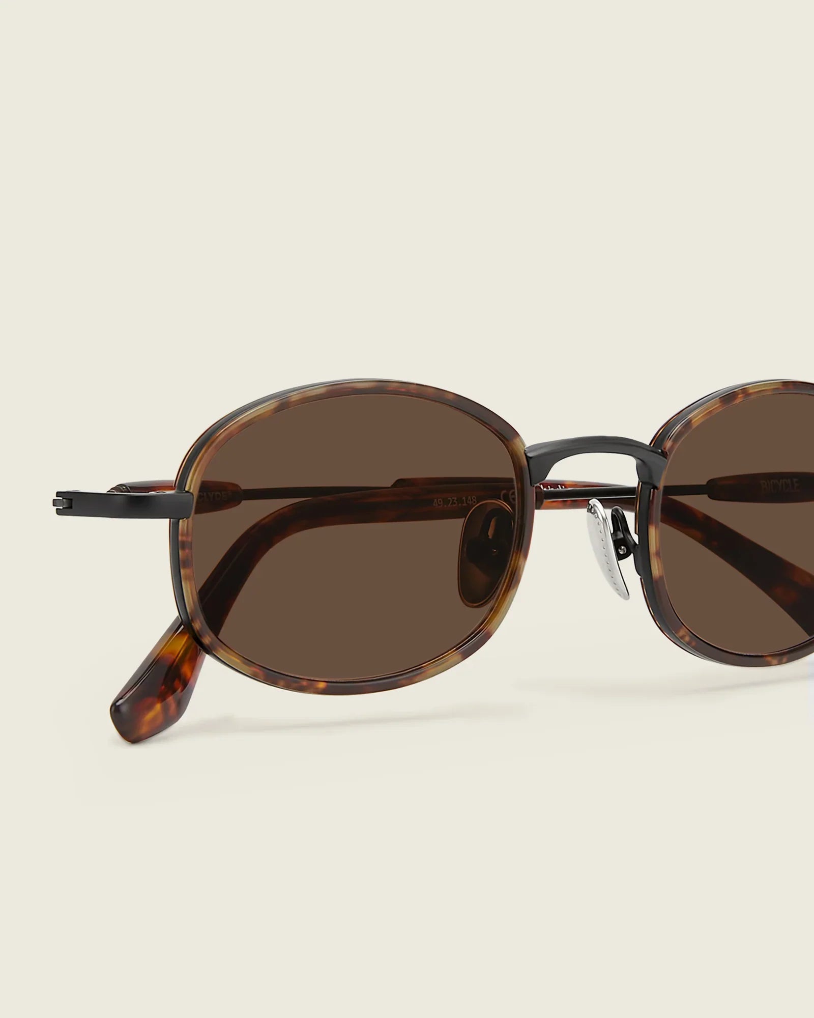 Bicycle Sunglasses in Tortoise with Brown Lenses