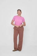 Rib Short Sleeve in Pixie