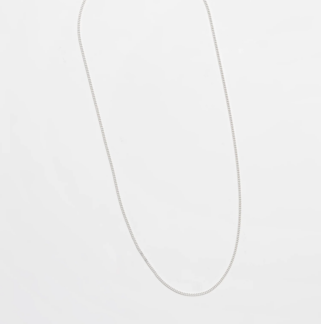 Curb Chain in Sterling Silver