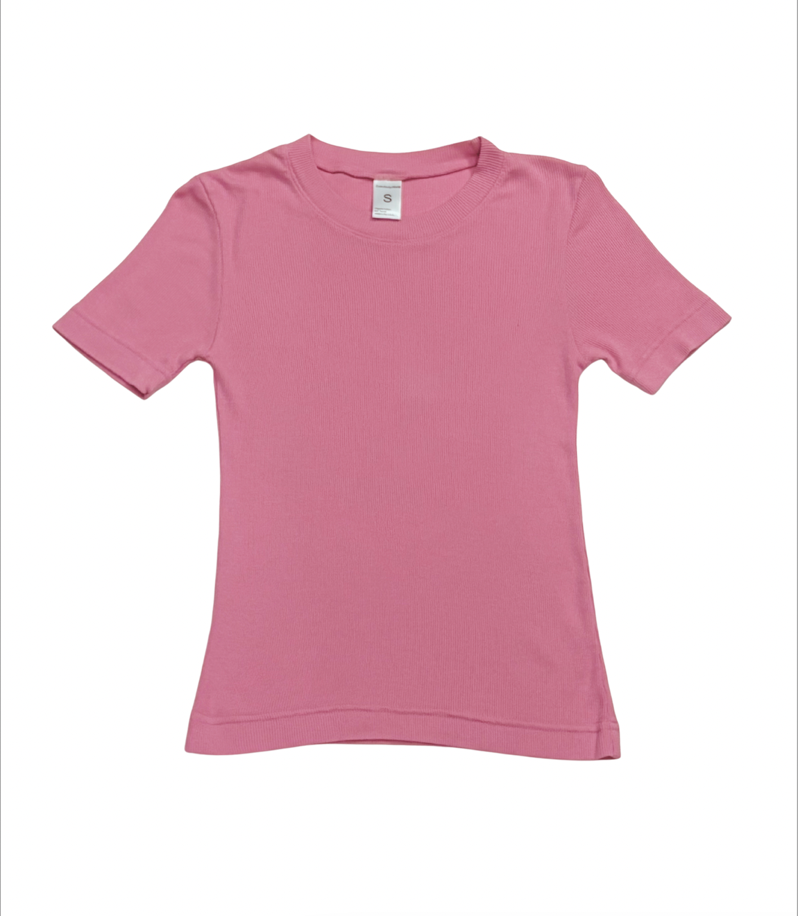 Rib Short Sleeve in Pixie