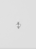 Baby Heart Charm in Sterling Silver