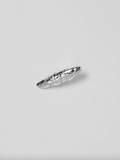 Textured Frida Clip in Silver