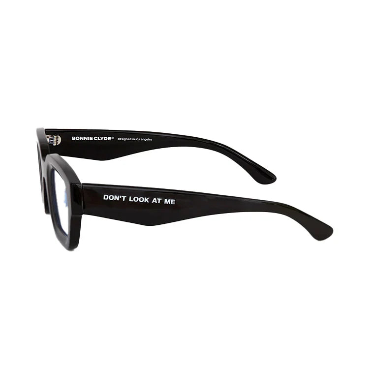 Karate Sunglasses with Black Frames Blue Lenses